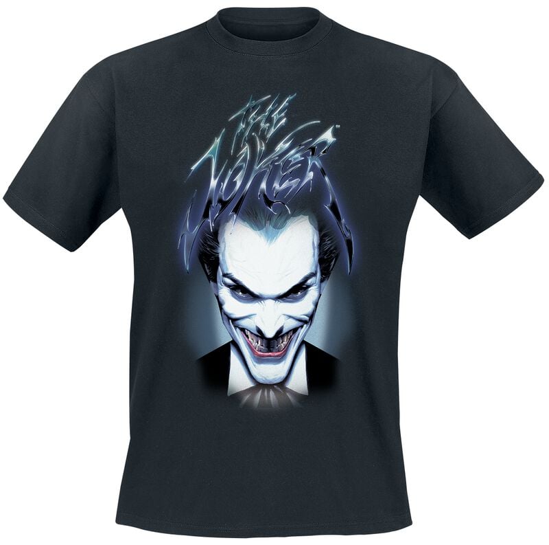 T-Shirt Manches courtes  de Batman - Le Joker - Sourire - M à 3XL - pour Homme - noir - Batman
