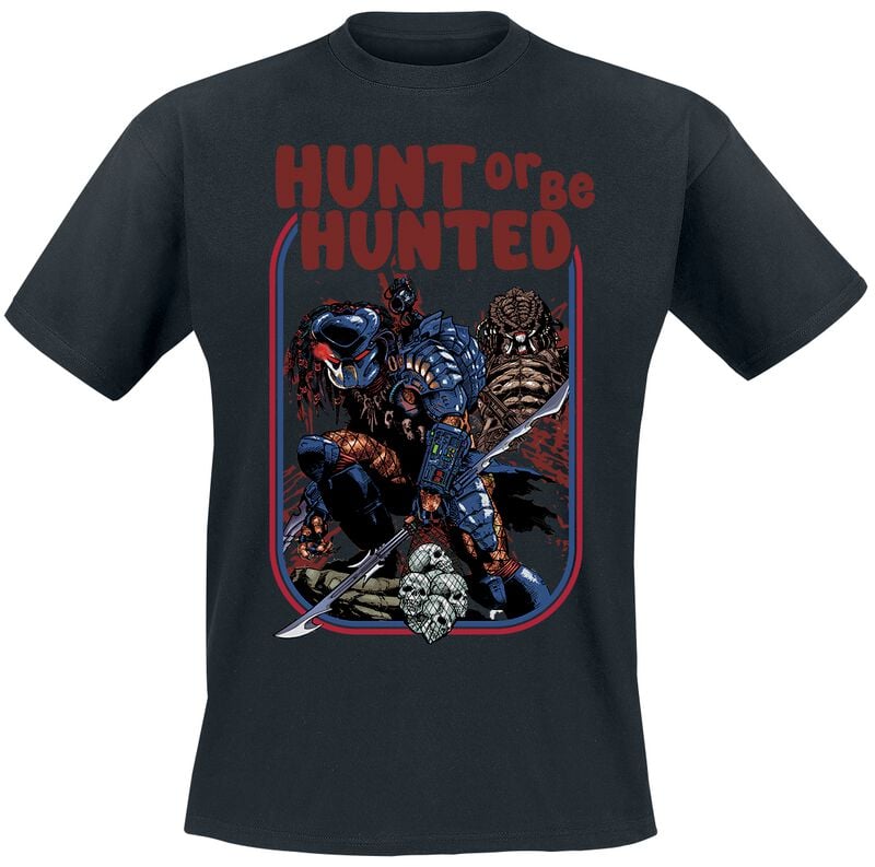 T-Shirt Manches courtes  de Predator - Hunt Or Be Hunted - M à 3XL - pour Homme - noir - Predator