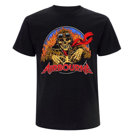 T-Shirt Manches courtes  de Airbourne - Scorch Pointer - S à M - pour Homme - noir - Airbourne