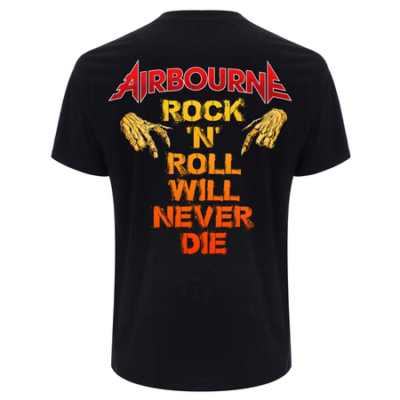 T-Shirt Manches courtes  de Airbourne - Scorch Pointer - S à M - pour Homme - noir - Airbourne - View 2