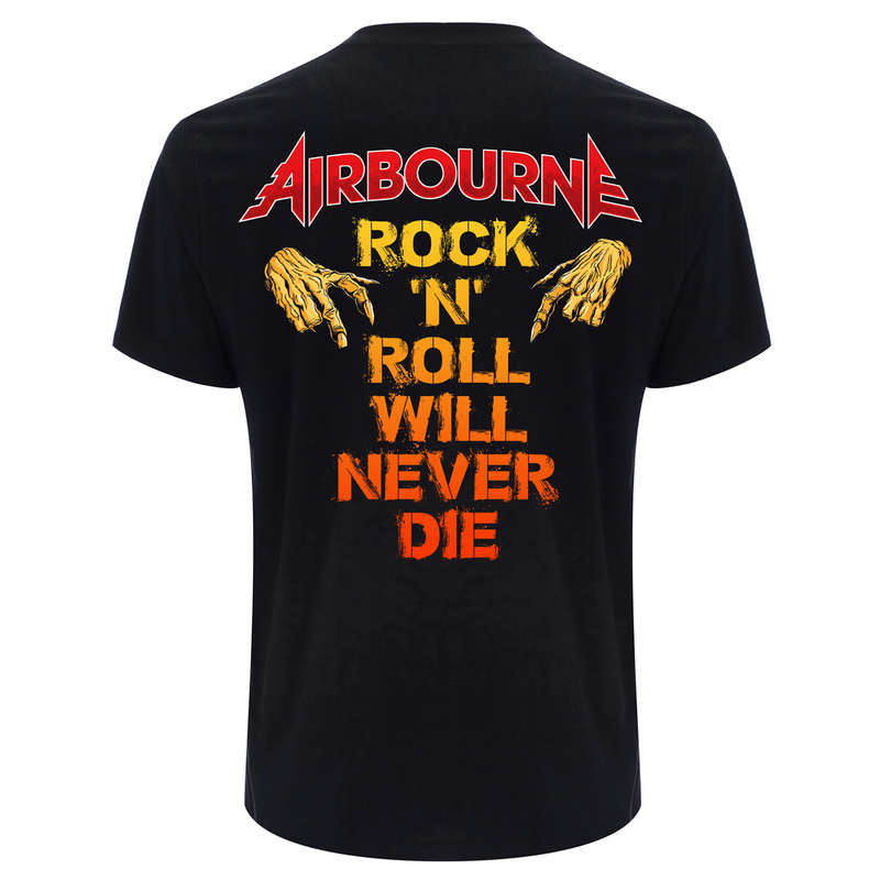 T-Shirt Manches courtes  de Airbourne - Scorch Pointer - S à M - pour Homme - noir - Airbourne - View 2