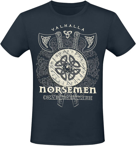 T-Shirt Manches courtes  de Lobo Negro - Norsemen - S à L - pour Homme - noir - Lobo Negro