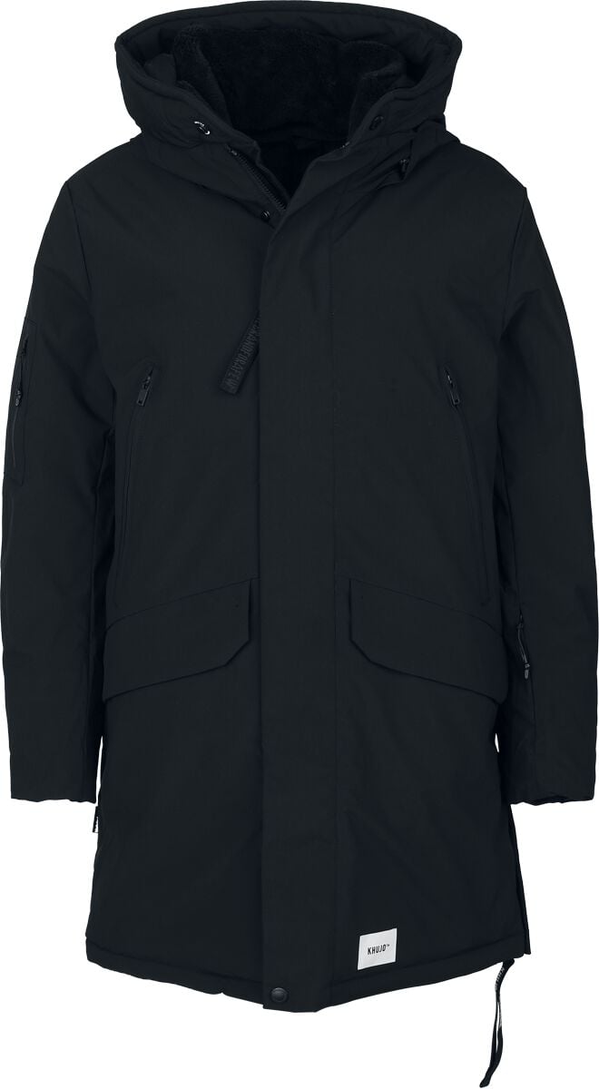 Manteau d'hiver  de Khujo - KADEN - S à XXL - pour Homme - noir - Khujo