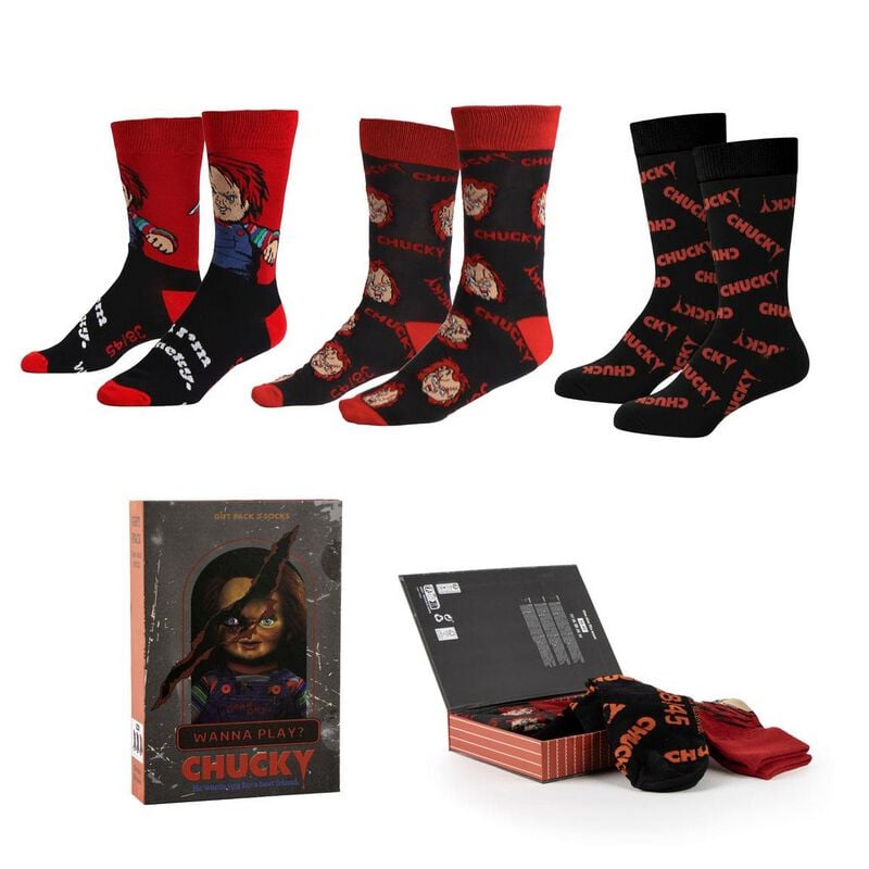 Chaussettes  de Chucky - Child's Play - Chucky - one size - pour Unisexe - multicolore - Chucky - Child's Play