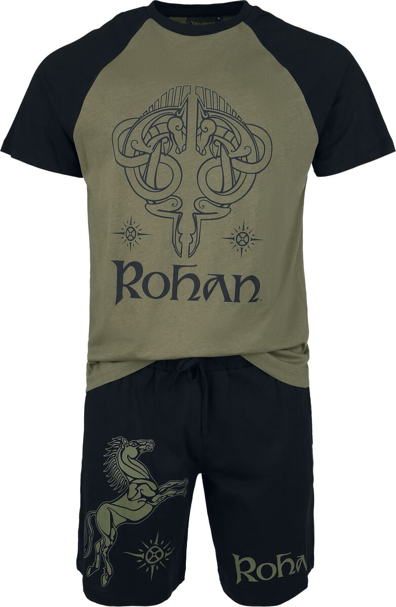 Pyjama  de Le Seigneur Des Anneaux - Rohan - S à 3XL - pour Homme - multicolore - Le Seigneur Des Anneaux