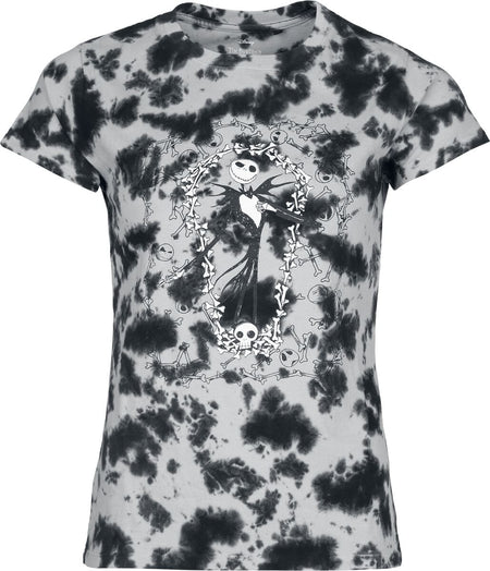 T-Shirt Manches courtes Disney de L'Étrange Noël De Monsieur Jack - Death Jack - S à XXL - pour Femme - multicolore - L'Étrange Noël De Monsieur Jack