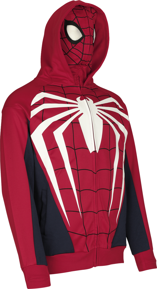 Sweat-shirt zippé à capuche Disney de Spider-Man - Spiderman - S à XXL - pour Homme - multicolore - Spider-Man - View 2
