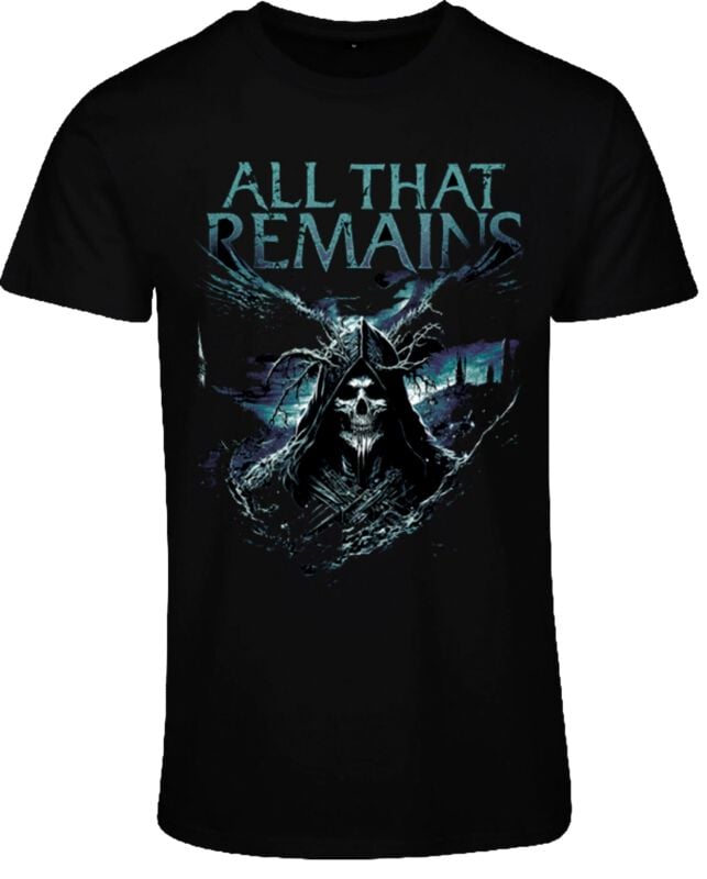 T-Shirt Manches courtes  de All That Remains - Vintage - S à XXL - pour Homme - noir - All That Remains
