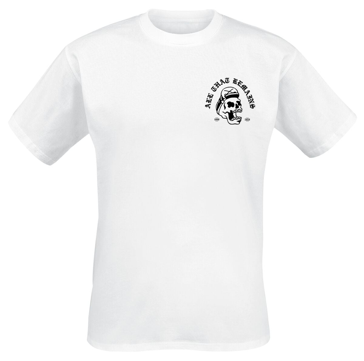 T-Shirt Manches courtes  de All That Remains - ATR Skull - S à XXL - pour Homme - blanc - All That Remains