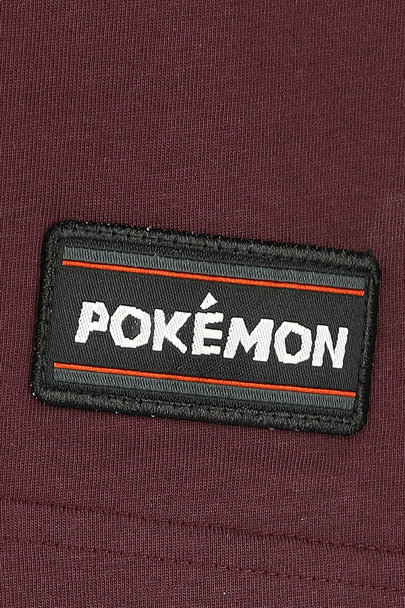 T-Shirt Manches courtes Gaming de Pokémon - Gruikui #0498 - S à XXL - pour Homme - bordeaux - Pokémon - View 2