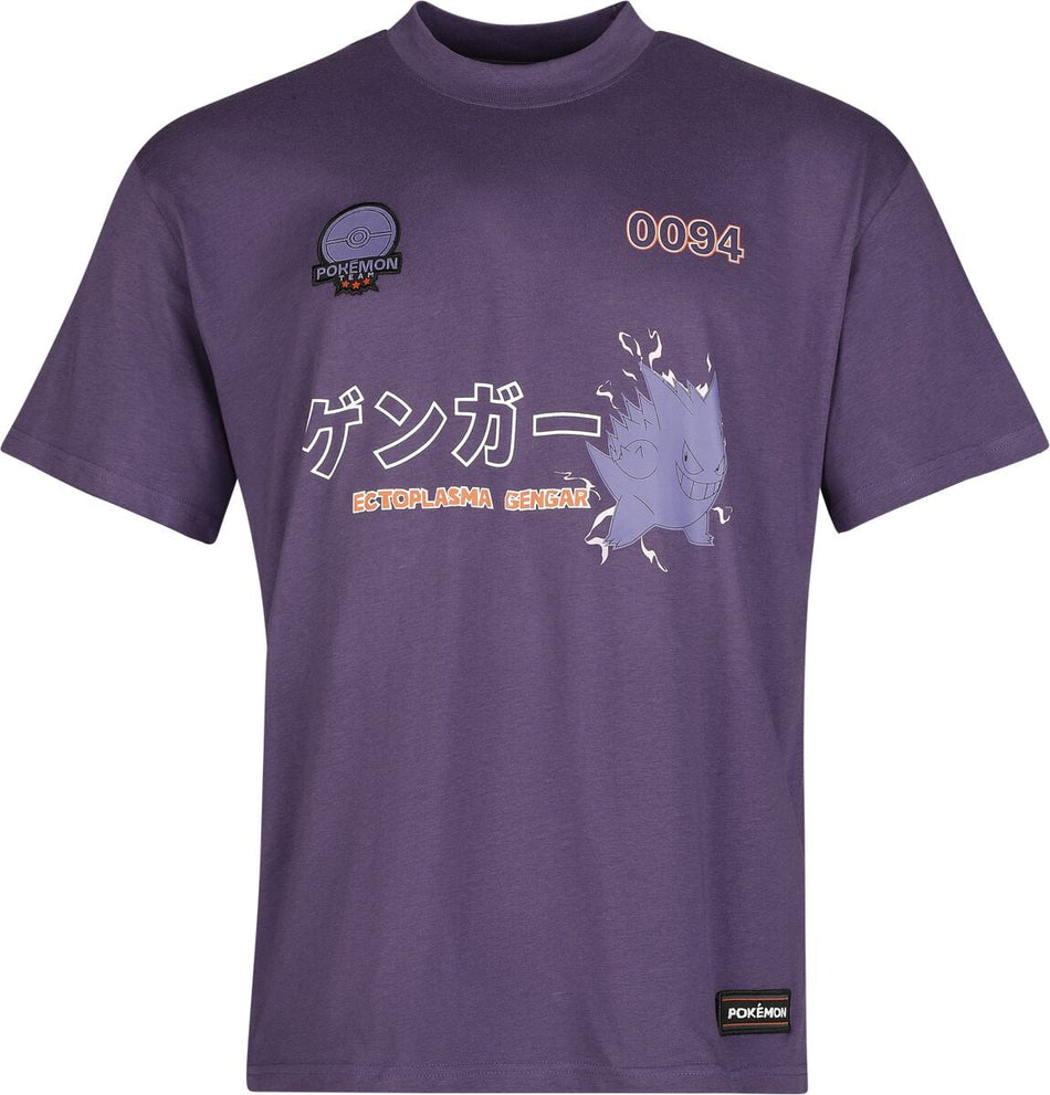 T-Shirt Manches courtes Gaming de Pokémon - Ectoplasma #0094 - S à XXL - pour Homme - lilas - Pokémon