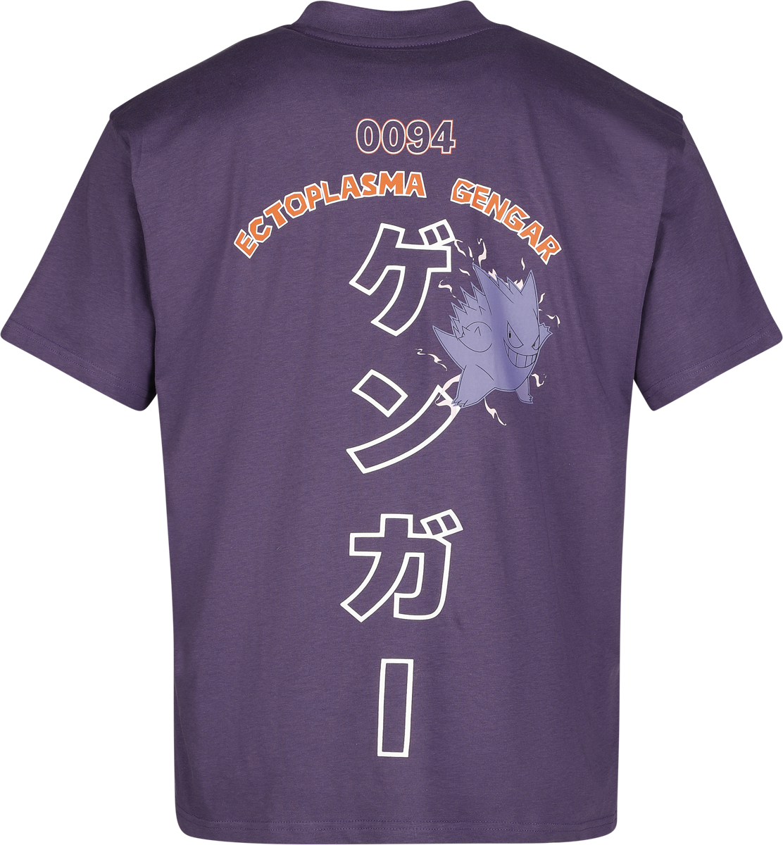 T-Shirt Manches courtes Gaming de Pokémon - Ectoplasma #0094 - S à XXL - pour Homme - lilas - Pokémon - View 2