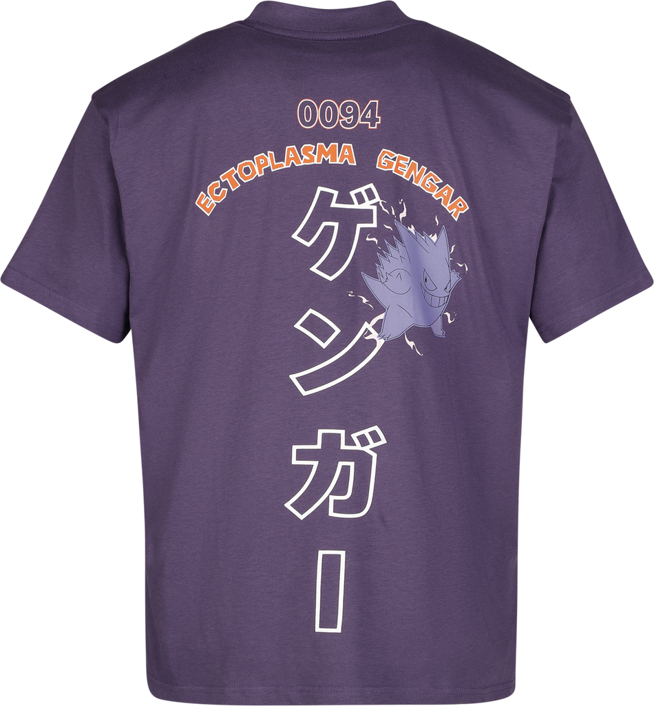 T-Shirt Manches courtes Gaming de Pokémon - Ectoplasma #0094 - S à XXL - pour Homme - lilas - Pokémon - View 2