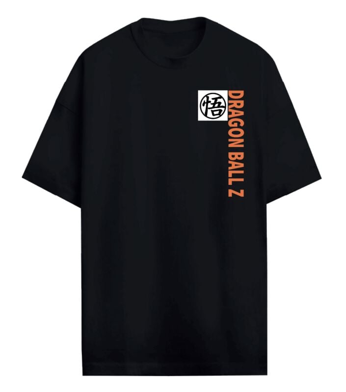 T-Shirt Oversize  de Dragon Ball - Z - Son Goku - S à XXL - pour Homme - noir - Dragon Ball