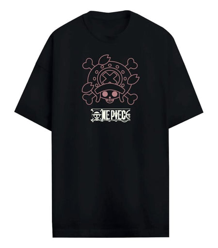 T-Shirt Oversize  de One Piece - Chopper - S à XXL - pour Homme - noir - One Piece