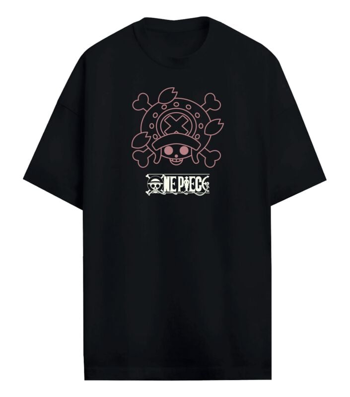 T-Shirt Oversize  de One Piece - Chopper - S à XXL - pour Homme - noir - One Piece