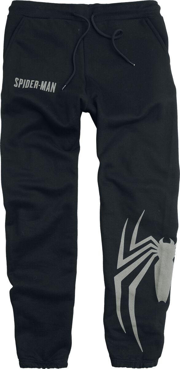 Pantalon en toile Disney de Spider-Man - Logo Spider - S à XXL - pour Homme - noir - Spider-Man