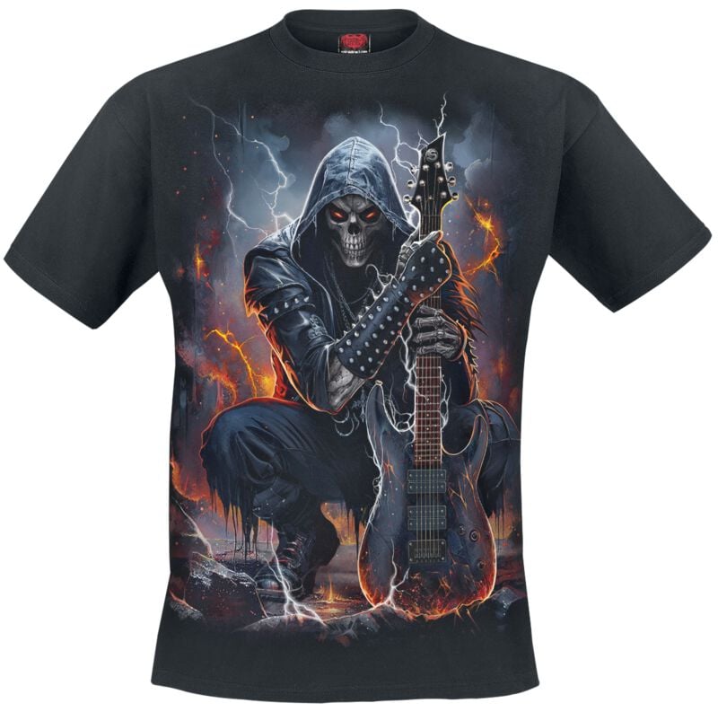 T-Shirt Manches courtes  de Spiral - Death Rocker - T-Shirt - M - pour Homme - noir - Spiral