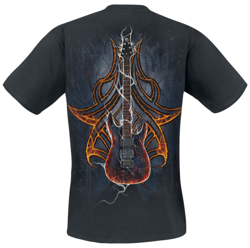 T-Shirt Manches courtes  de Spiral - Death Rocker - T-Shirt - M - pour Homme - noir - Spiral - View 2