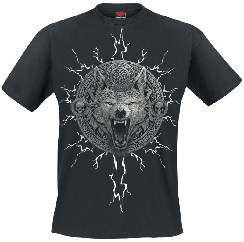 T-Shirt Manches courtes  de Spiral - Valhalla - T-shirt - S à 4XL - pour Homme - noir - Spiral