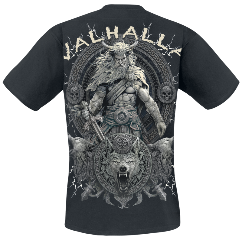 T-Shirt Manches courtes  de Spiral - Valhalla - T-shirt - S à 4XL - pour Homme - noir - Spiral - View 2