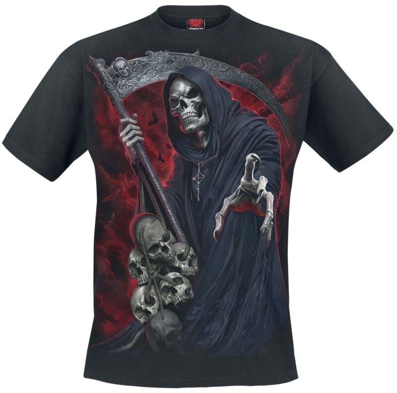 T-Shirt Manches courtes  de Spiral - Reaper Revenge - T-shirt - S à 3XL - pour Homme - noir - Spiral