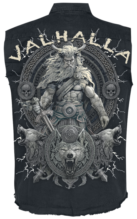 Veste Sans Manches  de Spiral - Valhalla - Veston - M à 4XL - pour Homme - noir - Spiral - View 2