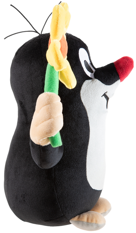 Figurine en peluche  de The Little Mole - La Petite Taupe avec Fleur - pour Indifférent - multicolore - The Little Mole - View 2