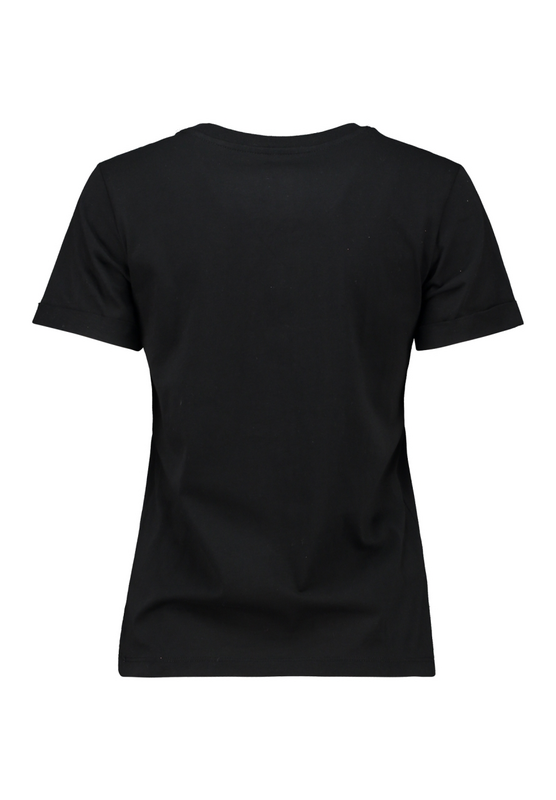 T-Shirt Manches courtes  de Hailys - SS C TP Lo44ve - XS à M - pour Femme - noir - Hailys - View 2