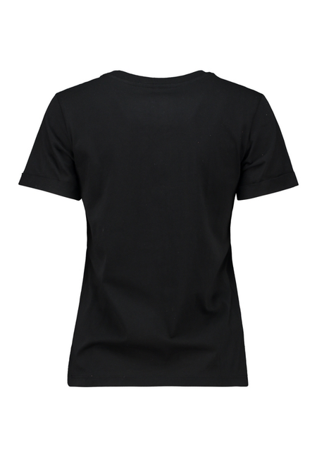 T-Shirt Manches courtes  de Hailys - SS C TP Lo44ve - XS à M - pour Femme - noir - Hailys - View 2