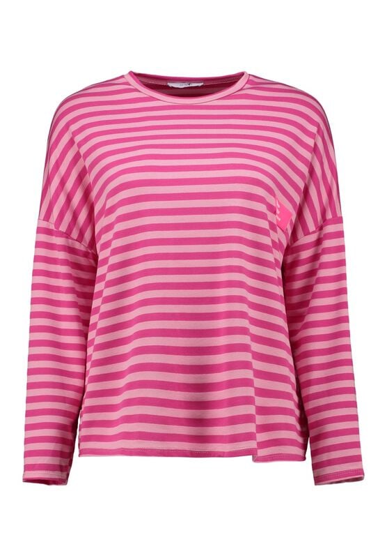 T-shirt manches longues  de Hailys - LS V TP El44sa - XS à XXL - pour Femme - rose - Hailys