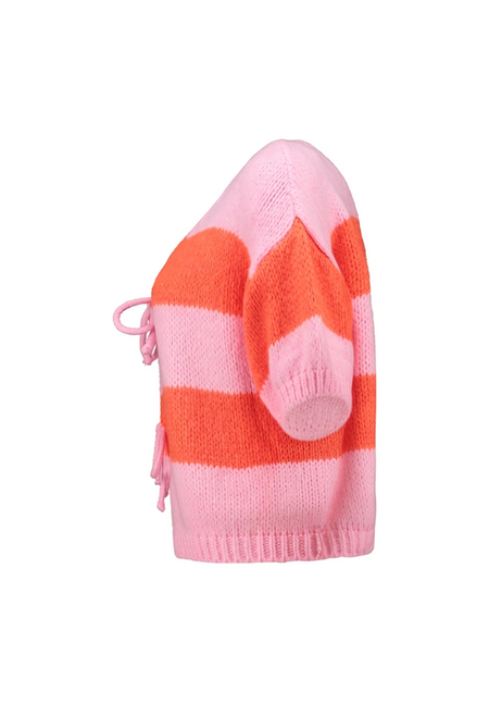 Gilets & Ponchos  de Hailys - LS A CD Ch44arlie - XS-S à L-XL - pour Femme - rose/rouge - Hailys - View 2