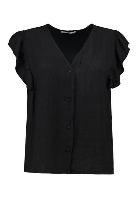 Chemisier  de Hailys - SL V TP Ci44ndi - XS à XXL - pour Femme - noir - Hailys