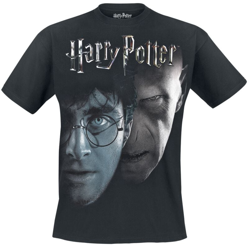 T-Shirt Manches courtes  de Harry Potter - Shadow Faces - S à 4XL - pour Homme - noir - Harry Potter