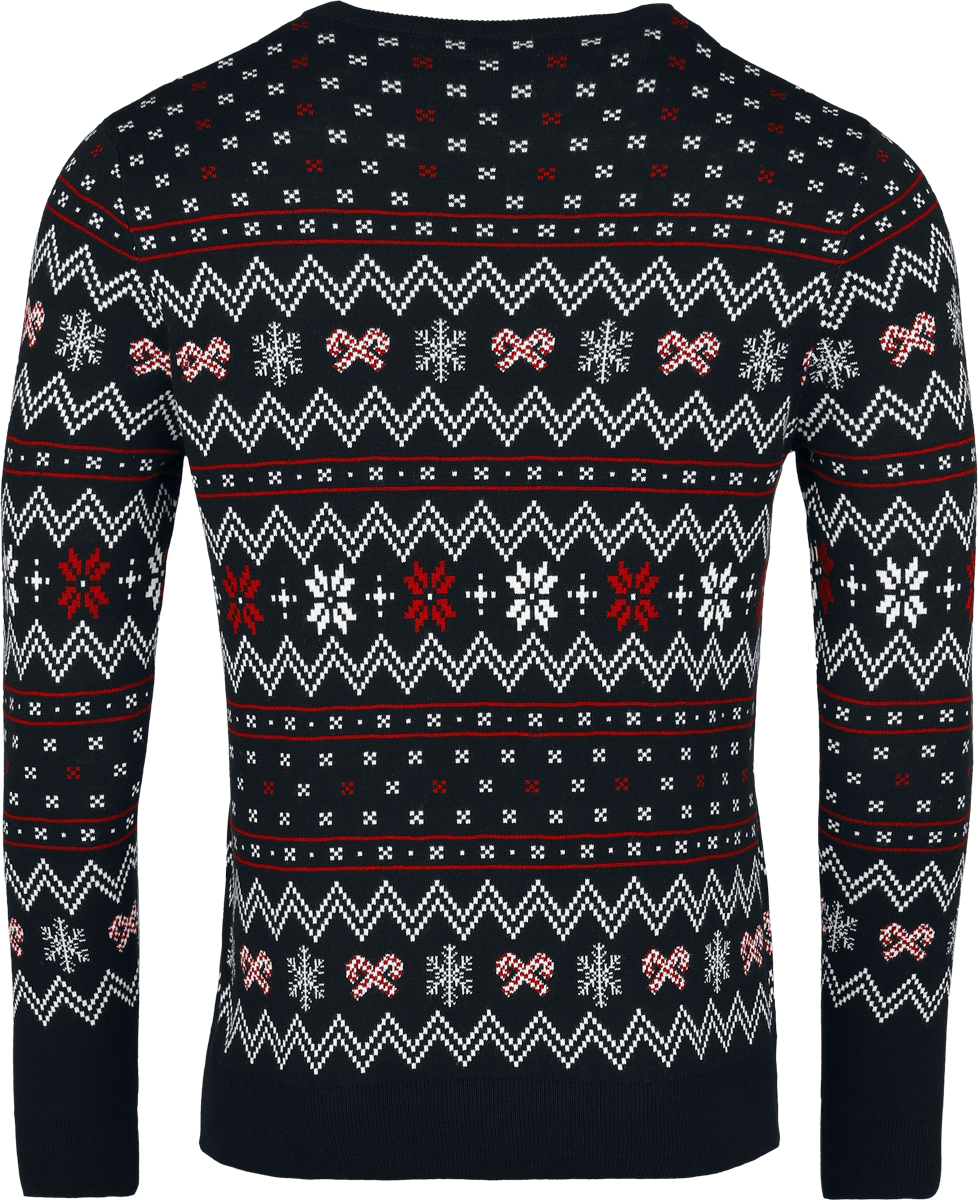 Pull de Noël Disney de Les Muppets - Animal - M à XXL - pour Homme - noir - Les Muppets - View 2