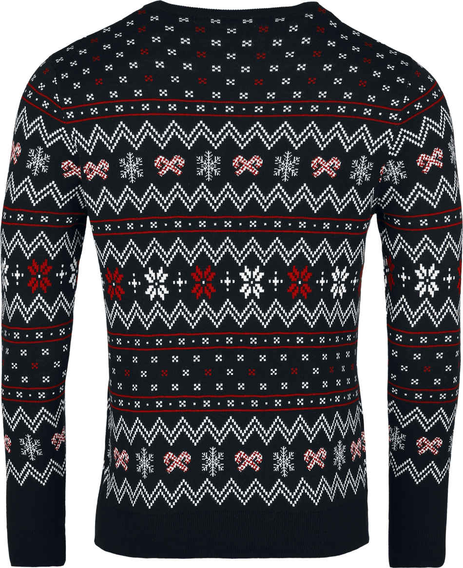Pull de Noël Disney de Les Muppets - Animal - M à XXL - pour Homme - noir - Les Muppets - View 2
