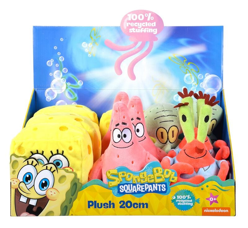 Figurine en peluche  de Bob L'Éponge - Personnages Mystère - pour Indifférent - multicolore - Bob L'Éponge