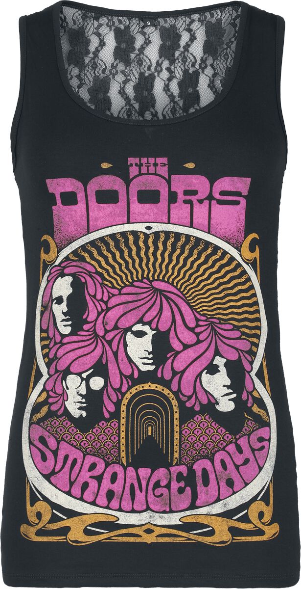 Top  de The Doors - Strange Days - S à XXL - pour Femme - noir - The Doors