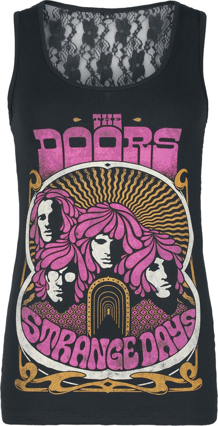 Top  de The Doors - Strange Days - S à XXL - pour Femme - noir - The Doors