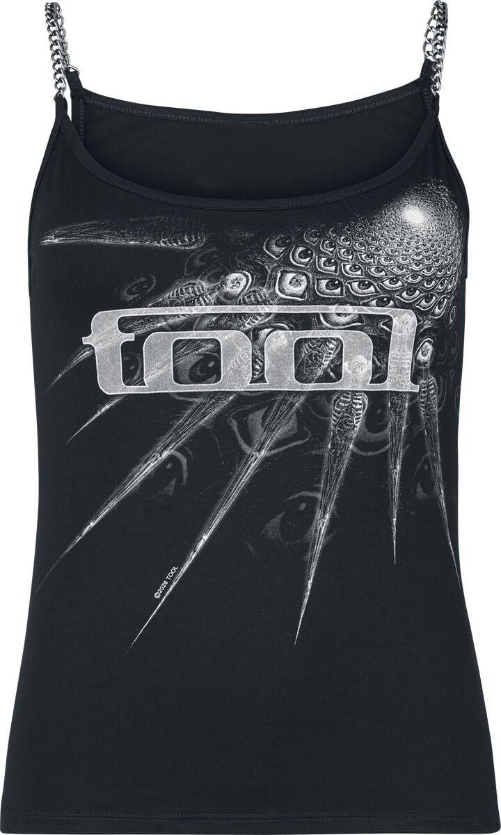 Top  de Tool - Spectre Spikes - S à XXL - pour Femme - noir - Tool