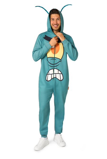 Salopette  de Bob L'Éponge - Plankton - M à XXL - pour Unisexe - multicolore - Bob L'Éponge - View 2