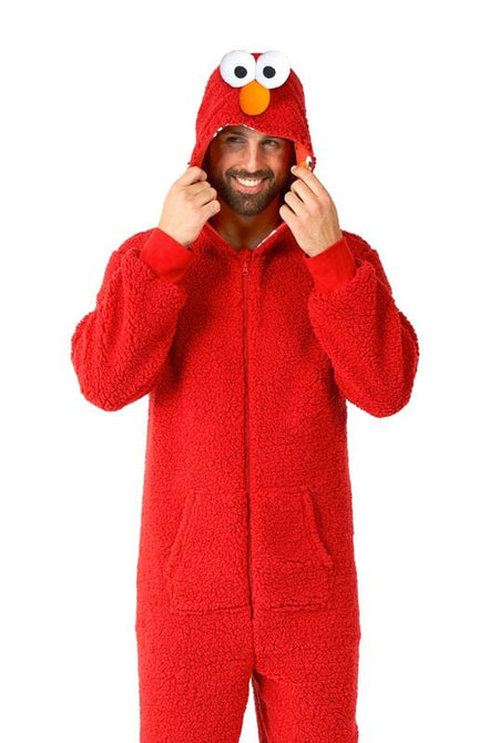 Salopette  de Sesame Street - Elmo - S à XXL - pour Unisexe - rouge - Sesame Street