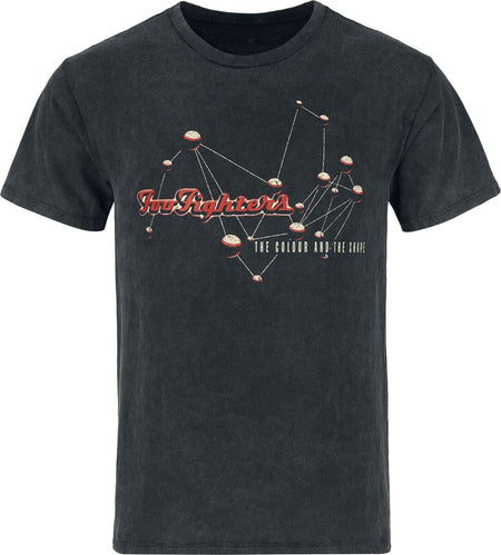 T-Shirt Manches courtes  de Foo Fighters - The colour and the shape - S à XXL - pour Homme - noir - Foo Fighters