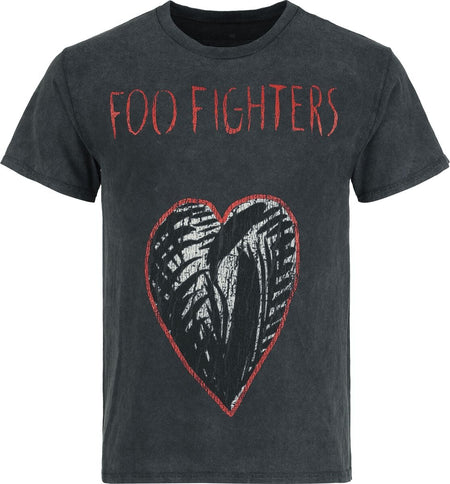 T-Shirt Manches courtes  de Foo Fighters - One By One - S à XXL - pour Homme - noir - Foo Fighters