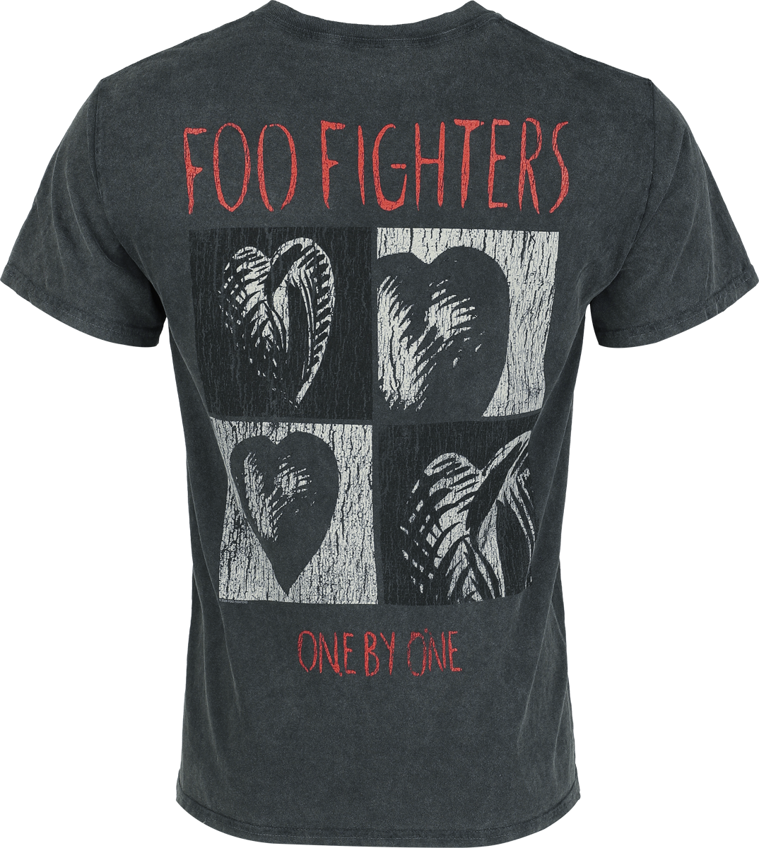 T-Shirt Manches courtes  de Foo Fighters - One By One - L à XXL - pour Homme - noir - Foo Fighters - View 2