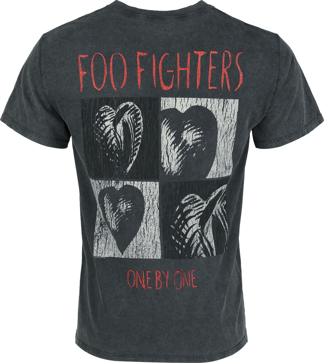 T-Shirt Manches courtes  de Foo Fighters - One By One - S à XXL - pour Homme - noir - Foo Fighters - View 2