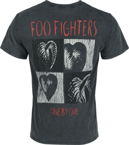 T-Shirt Manches courtes  de Foo Fighters - One By One - S à XXL - pour Homme - noir - Foo Fighters - View 2