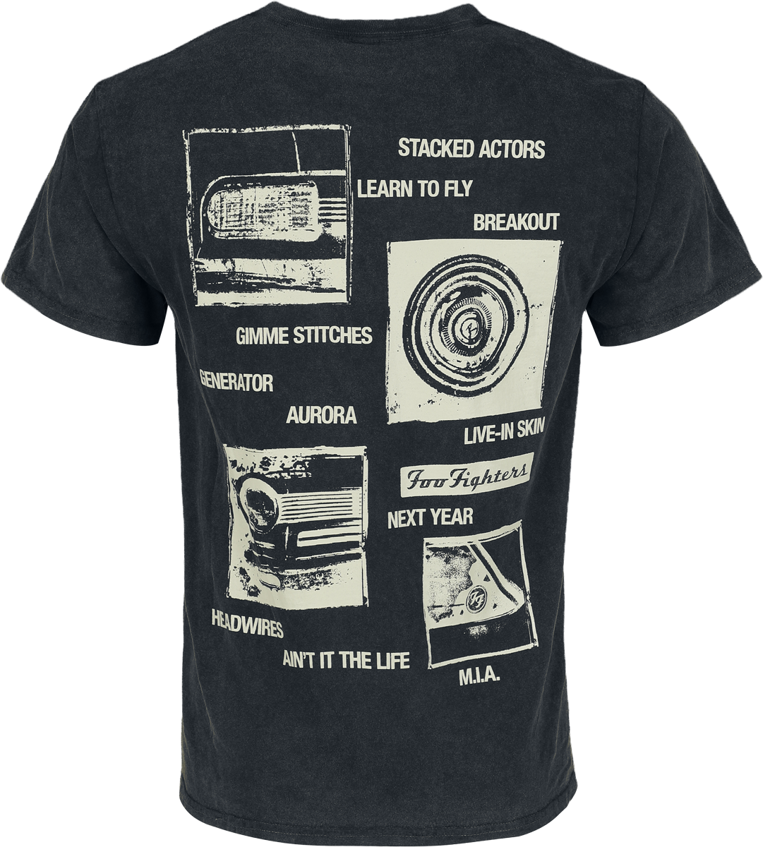 T-Shirt Manches courtes  de Foo Fighters - There Is Nothing - S à XXL - pour Homme - noir - Foo Fighters - View 2