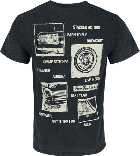 T-Shirt Manches courtes  de Foo Fighters - There Is Nothing - S à XXL - pour Homme - noir - Foo Fighters - View 2