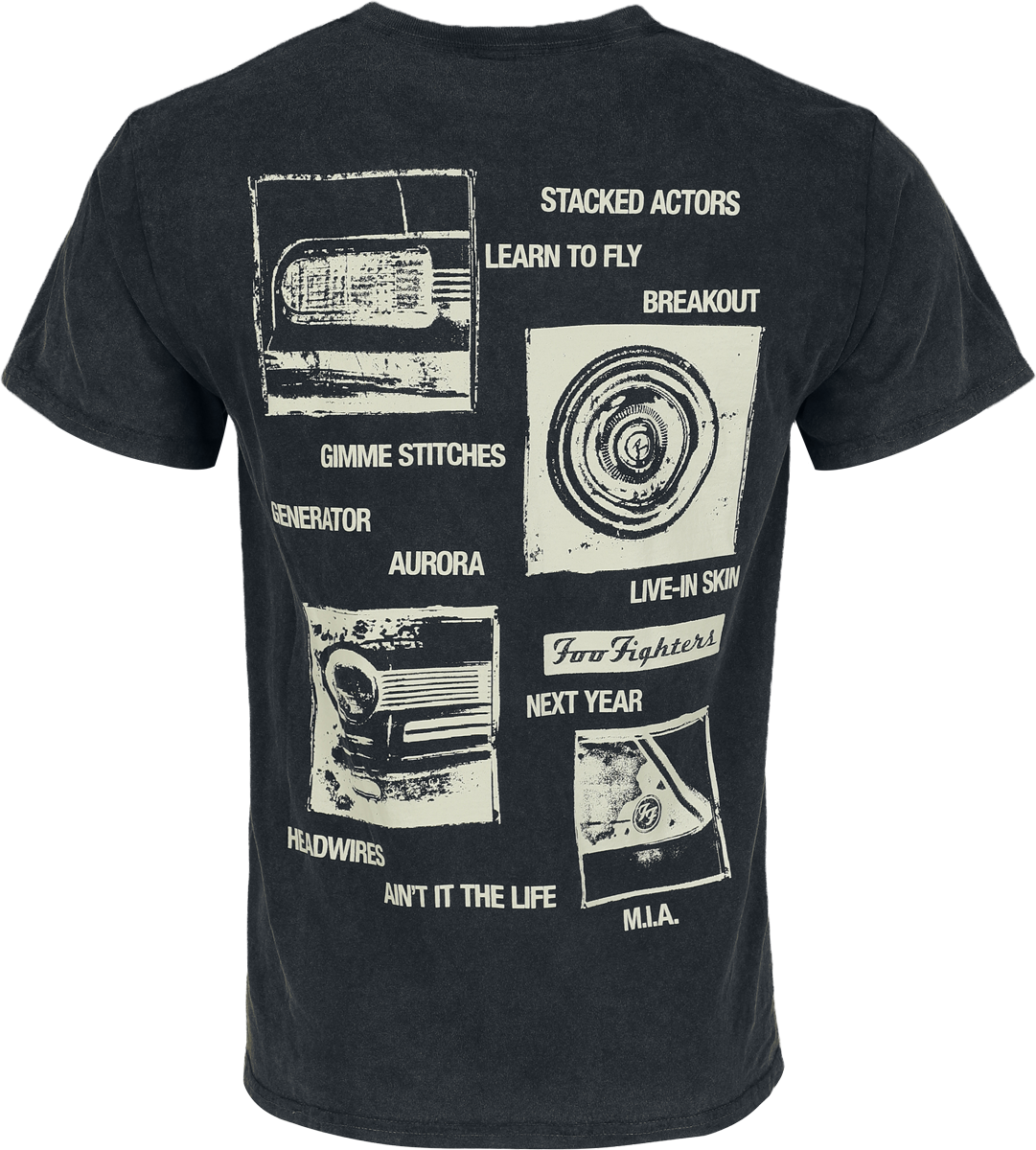 T-Shirt Manches courtes  de Foo Fighters - There Is Nothing - S à XXL - pour Homme - noir - Foo Fighters - View 2